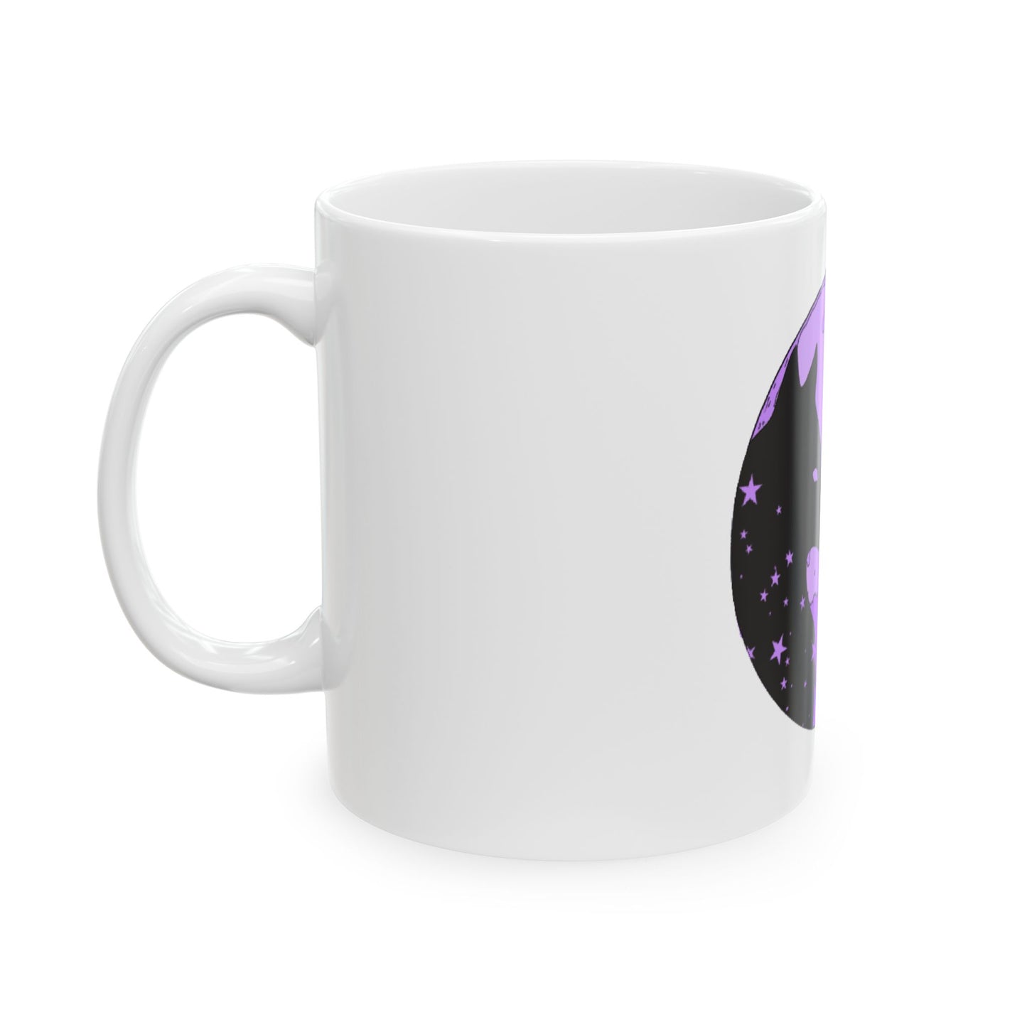 Kissing Wolves Ceramic Mug