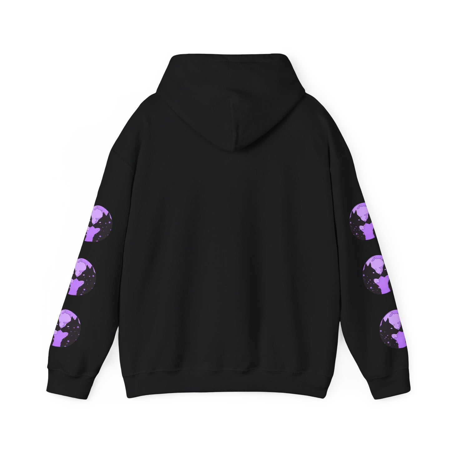 Kissing Wolves Logo Hoodie
