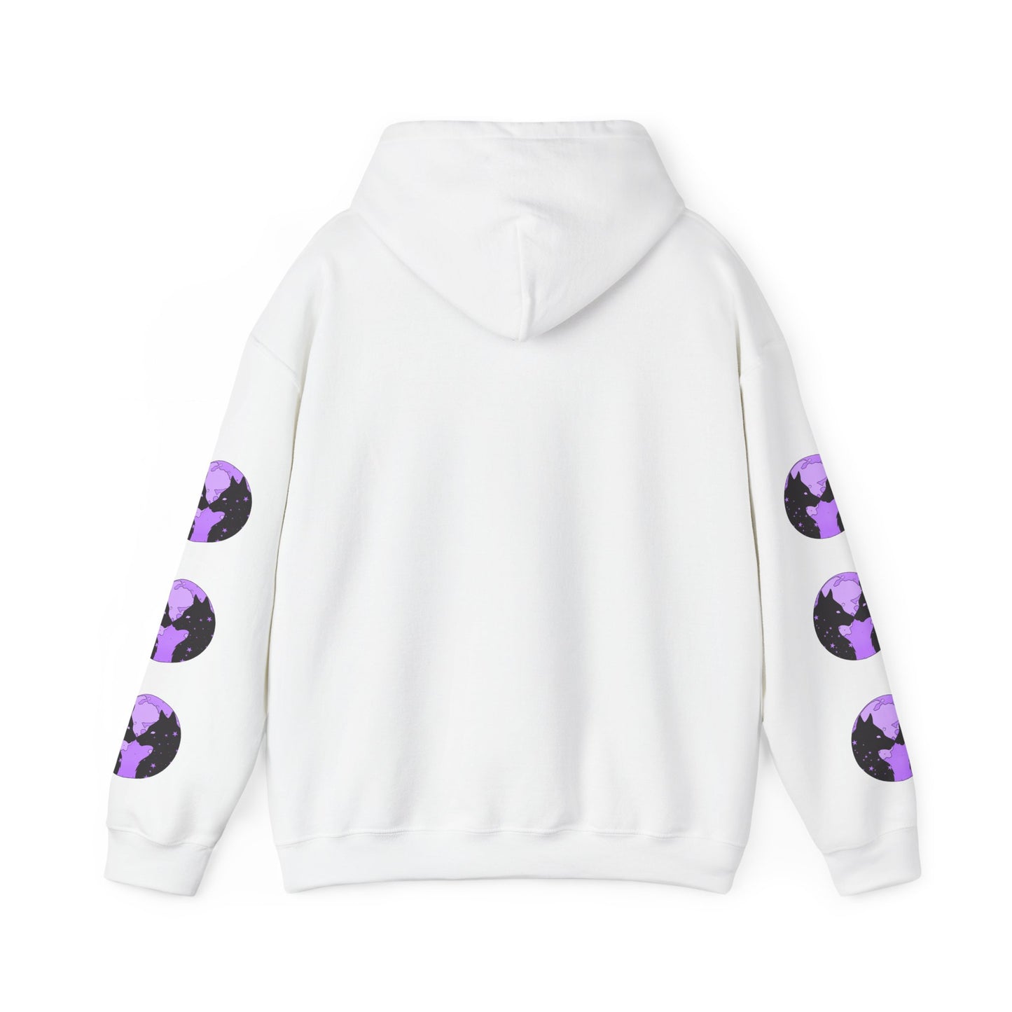 Kissing Wolves Logo Hoodie